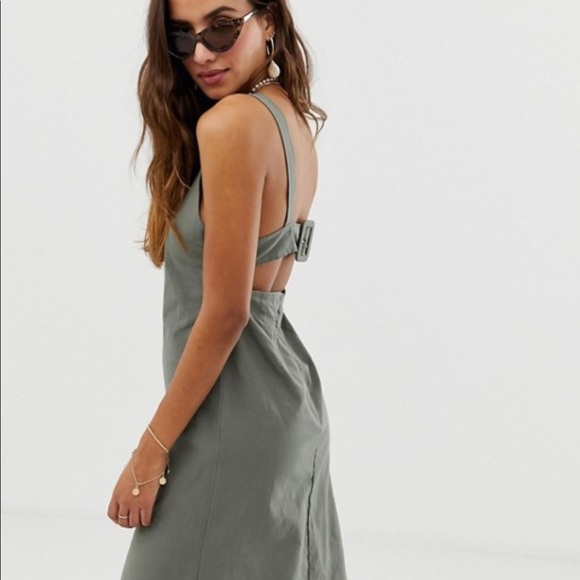 cotton midi sundress